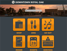 Tablet Screenshot of downtownroyaloak.org